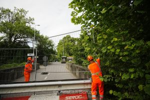 ermeture du poste-frontire entre Hermance et Chens-sur-Lman d