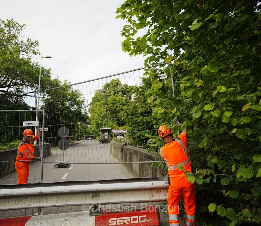 Hermance(GE), la frontière se referme le temps du G7