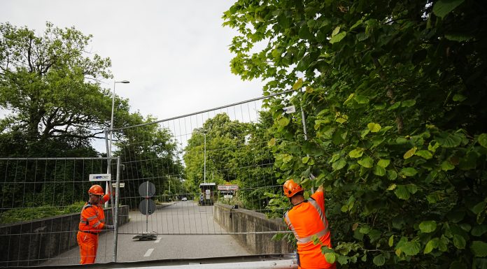 Hermance(GE), la frontière se referme le temps du G7