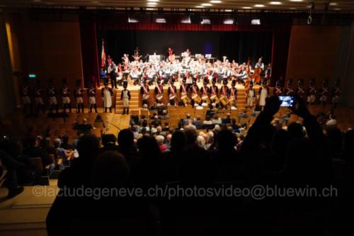 Concert réunissant la Musique Municipale de Versoix (MMV) et Musique & Batterie de marche des Vieux-Grenadiers de Genève.25 novembre 2018, 17h00, Salle communale Lachenal©lactudegeneve.ch